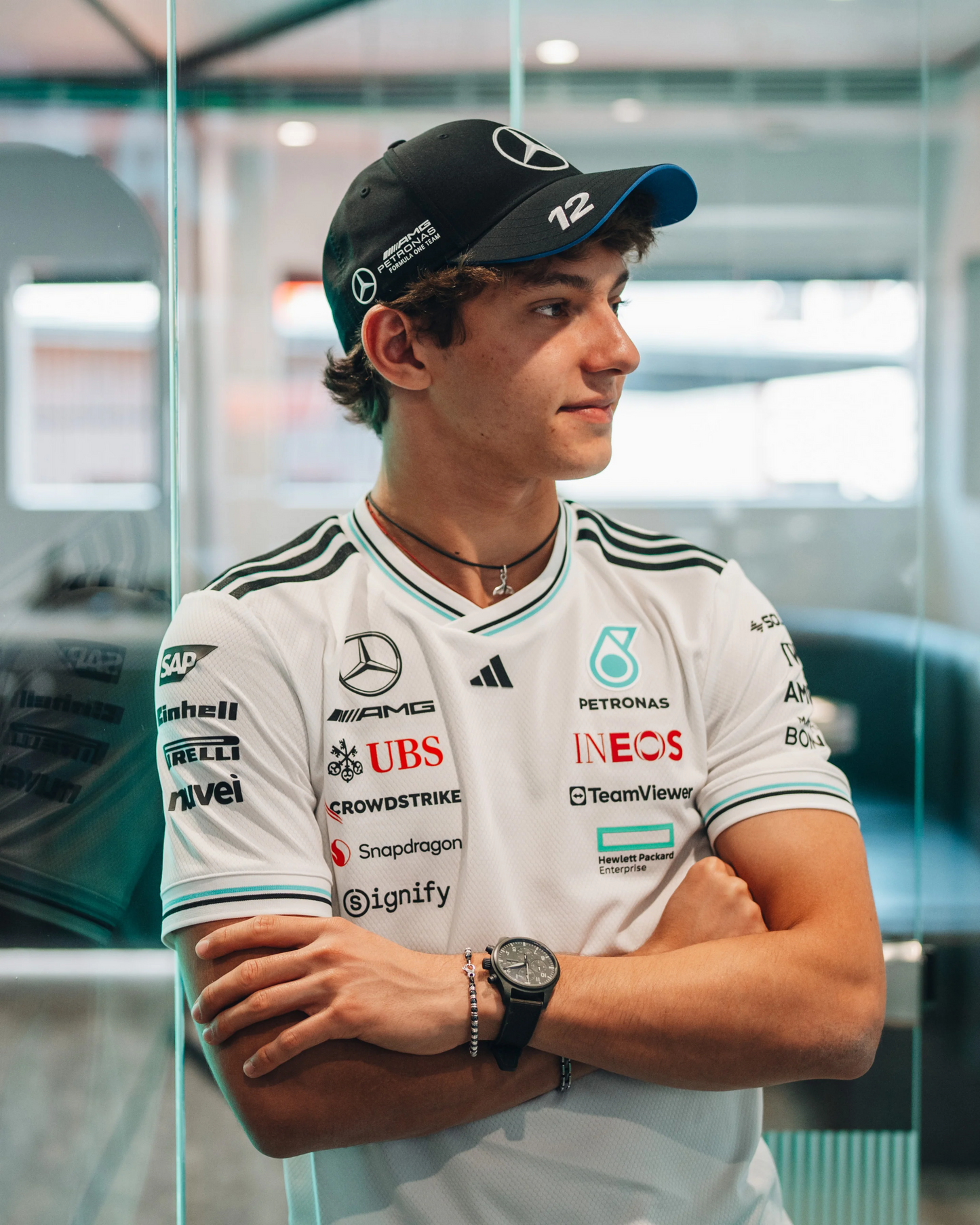 Gorra Kimi Antonelli Mercedes Amg 2025