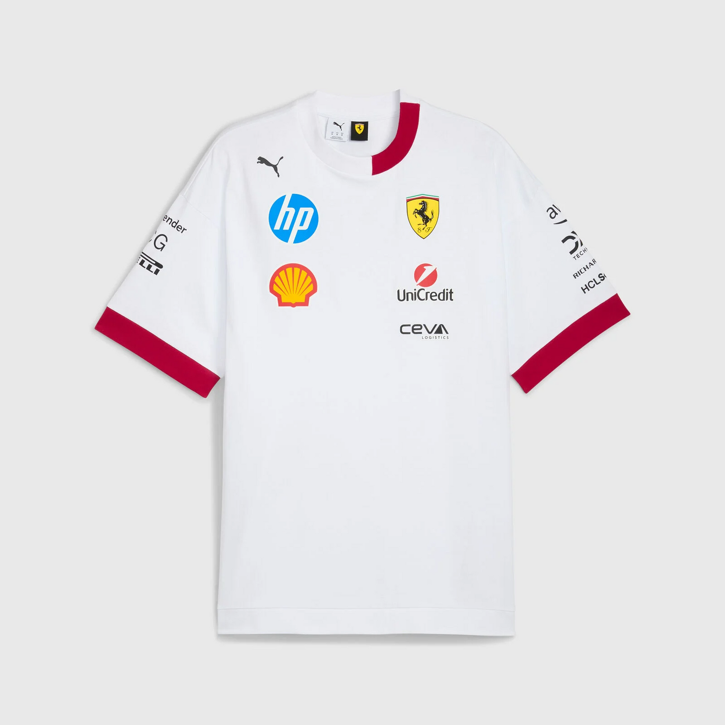 Playera Oversize Ferrari 2025