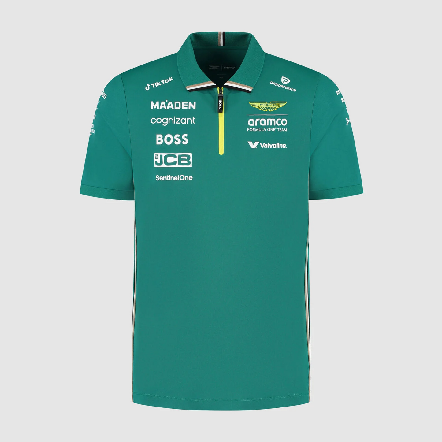 Polo del equipo Aston Martin F1 2025 para hombre