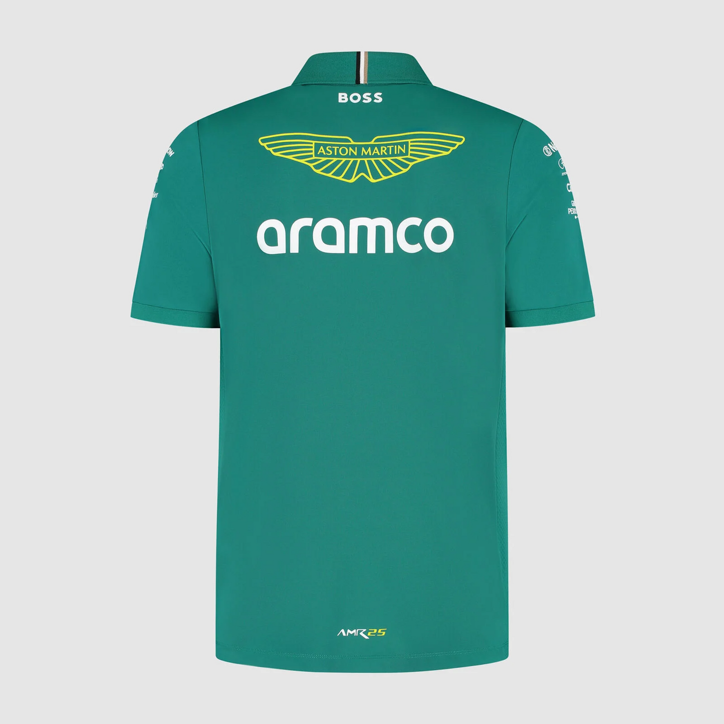 Polo del equipo Aston Martin F1 2025 para hombre