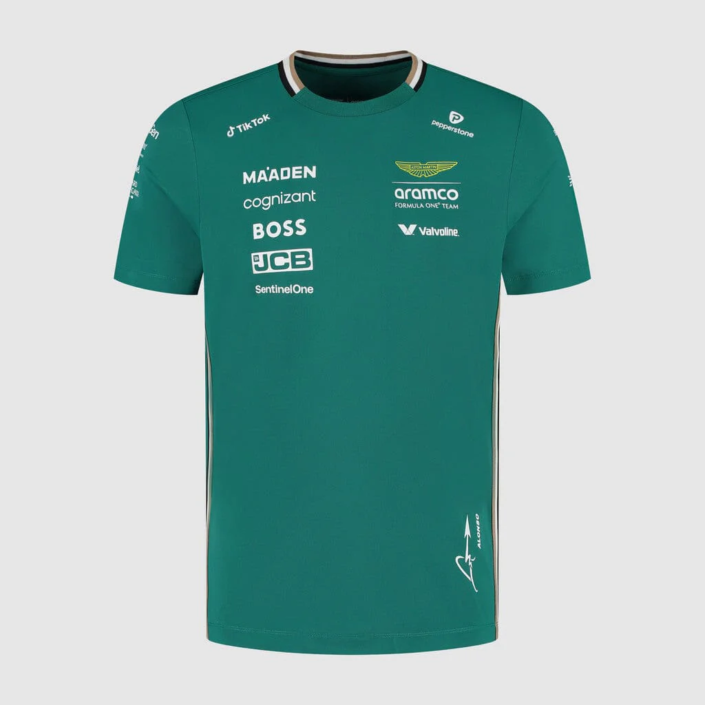 Camiseta de Fernando Alonso 2025 Driver Aston Martin F1 Team