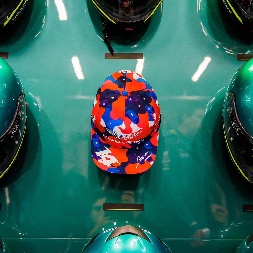 Gorra Aston Martin Fernando Alonso Gp Austin Estados Unidos