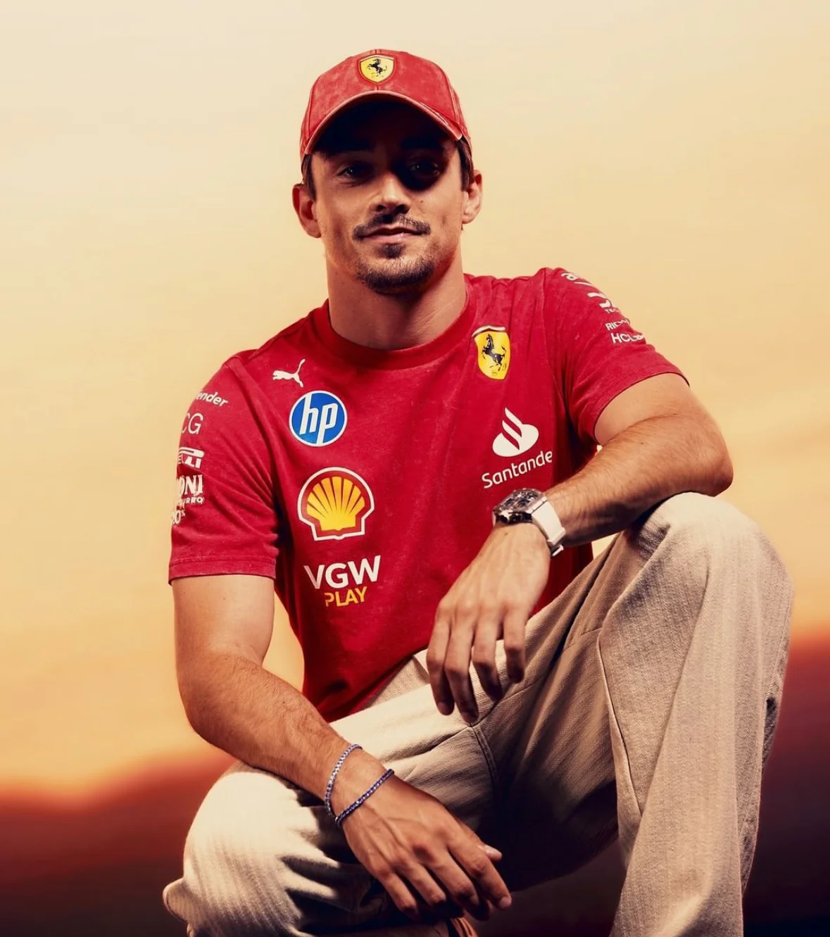 Gorra Ferrari Vegas'Desert Sun' 2024
