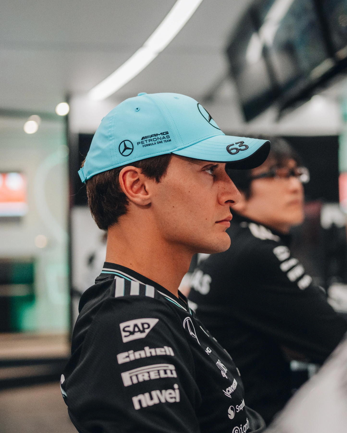 Gorra George Russell Mercedes 2025
