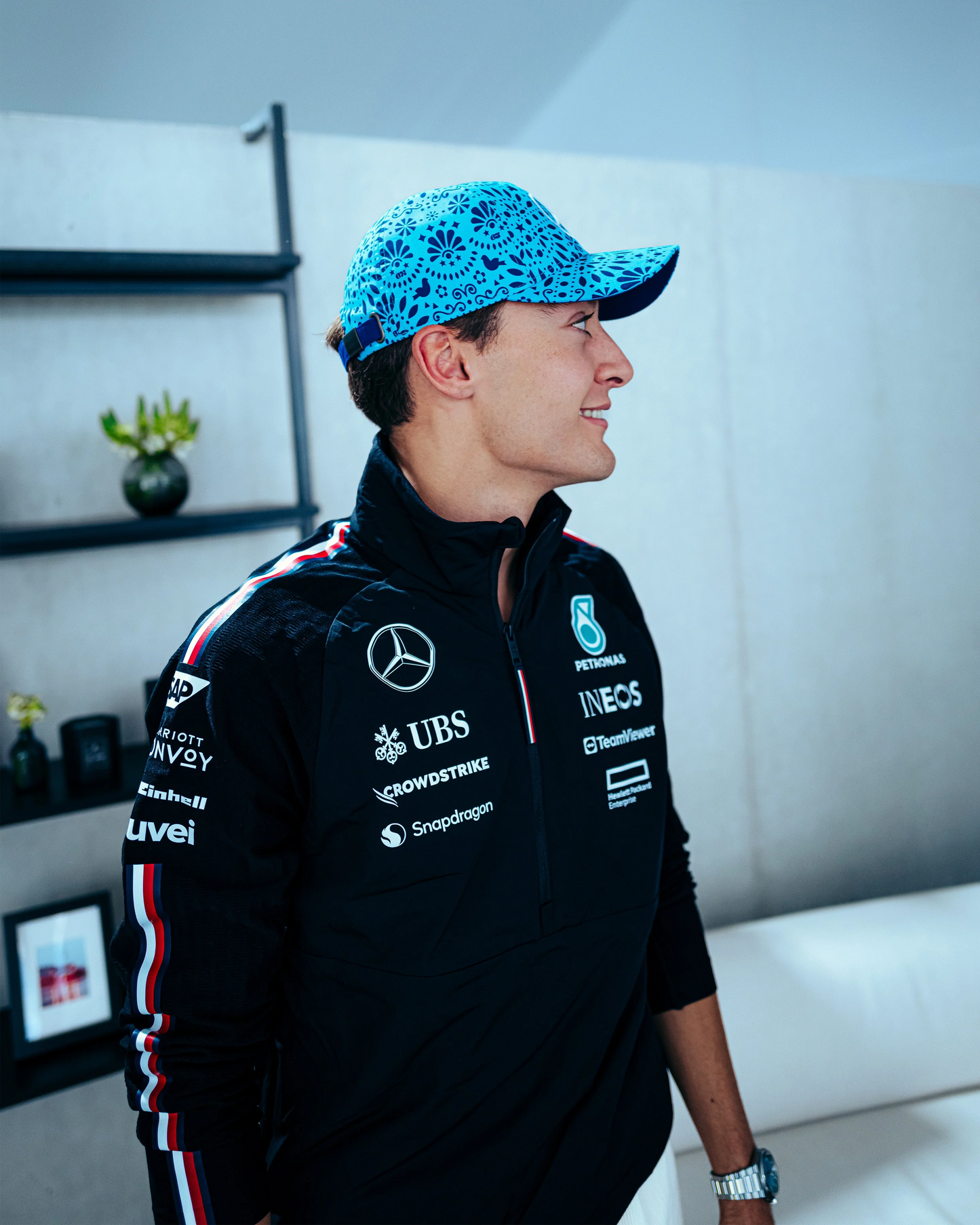 Gorra Russell Mercedes GP México 2024