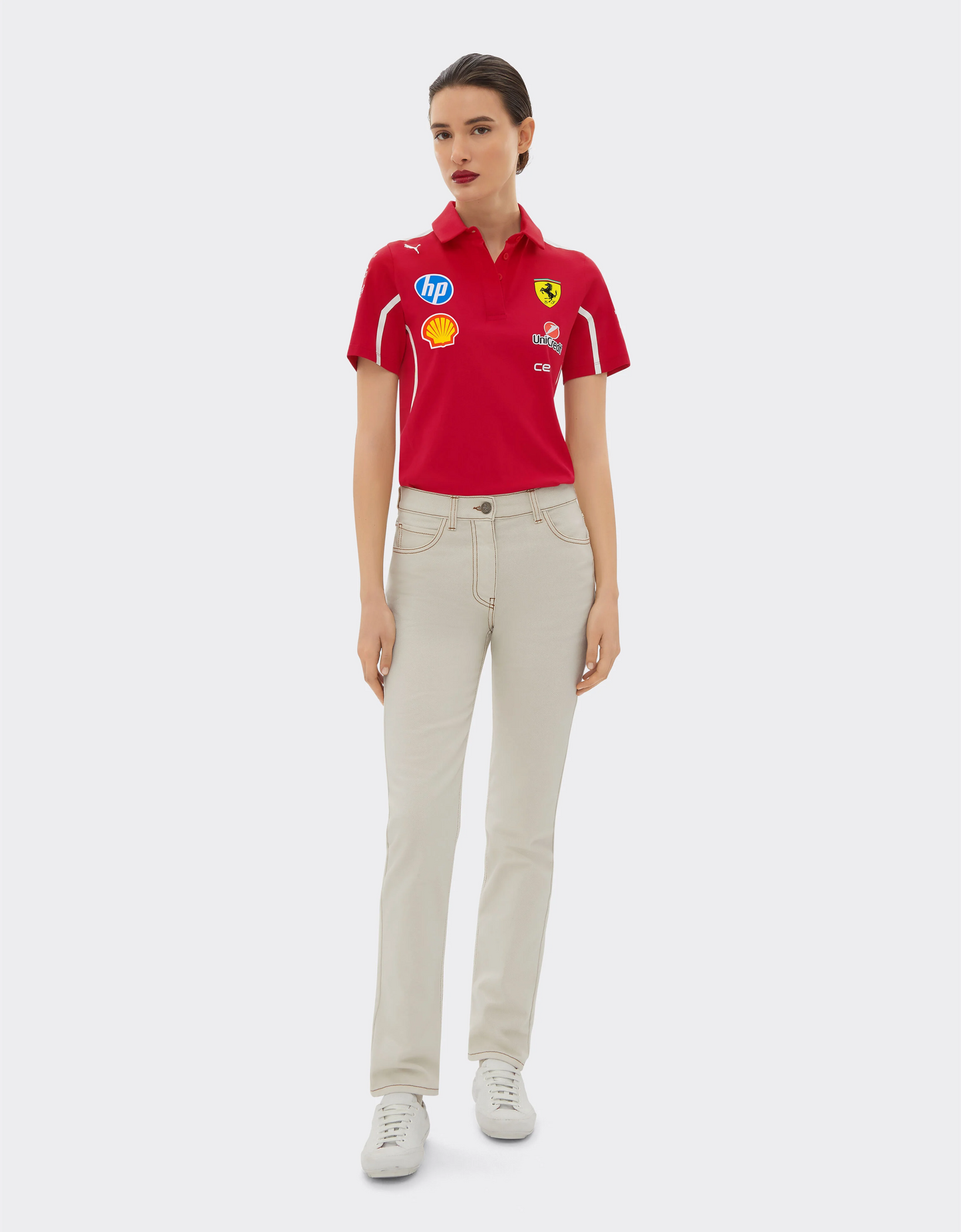 Polo Ferrari Mujer 2025