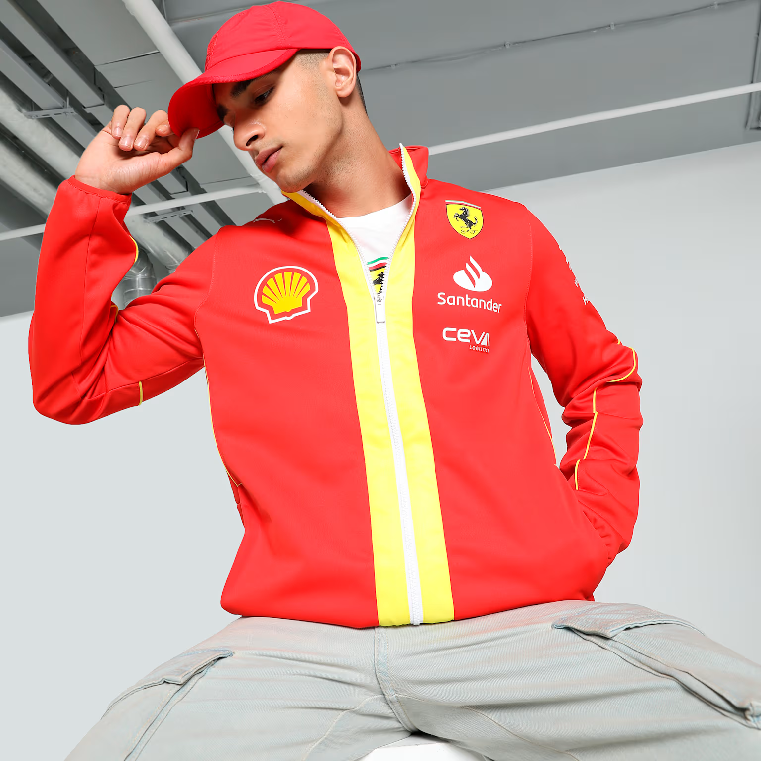 Chaqueta Soft-Shell Team Scuderia Ferrari 2024 – DOBLERACE