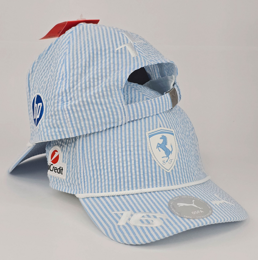 Gorra Charles Leclerc Ferrari Monaco 2025