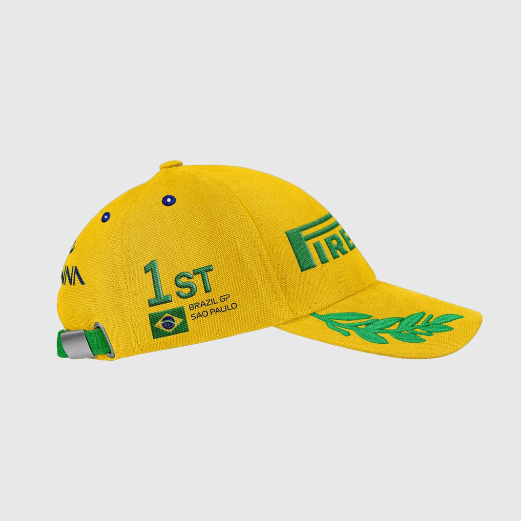 Gorra Pirelli Brasil Senna 2024