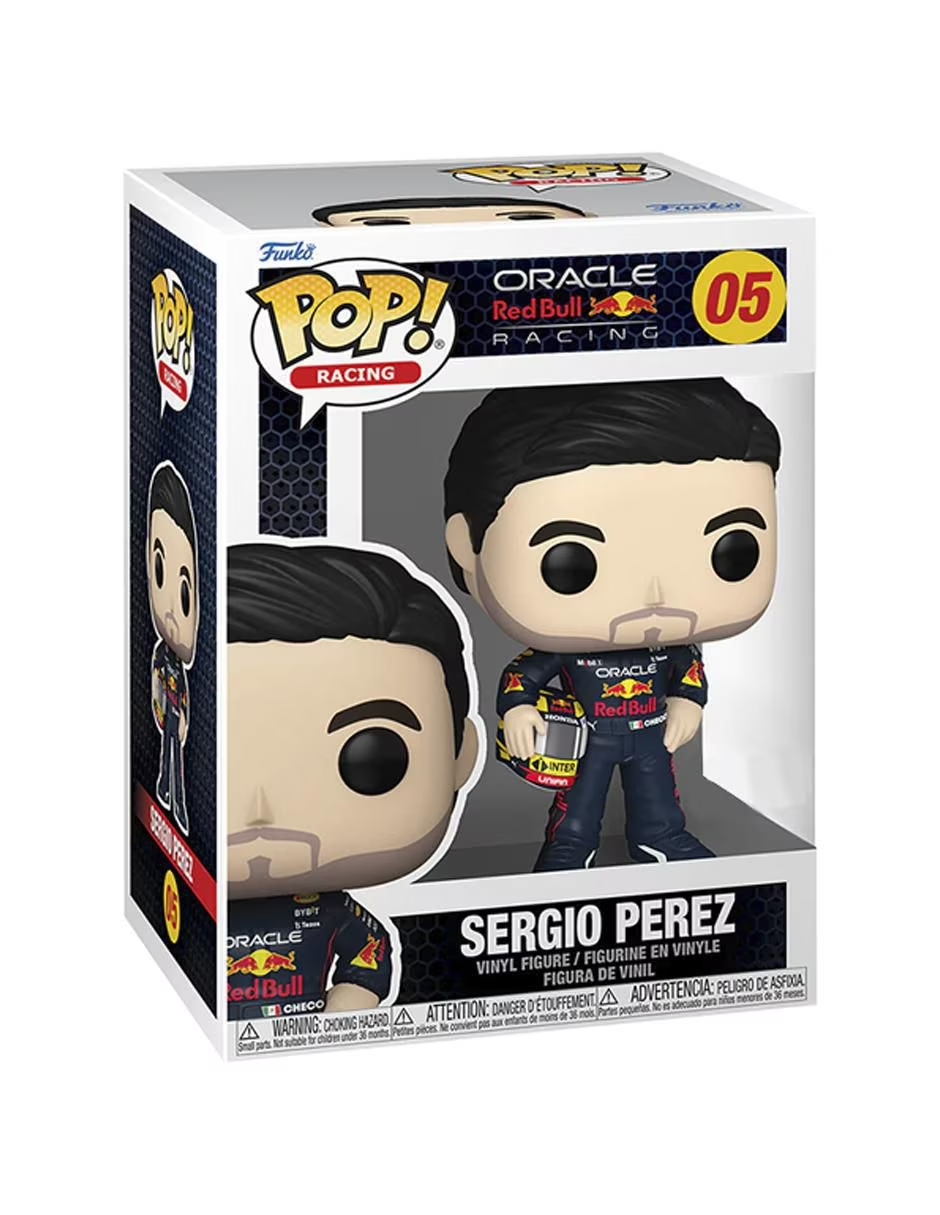 Funko Pop! Sergio Perez Red Bull Racing Formula One Team