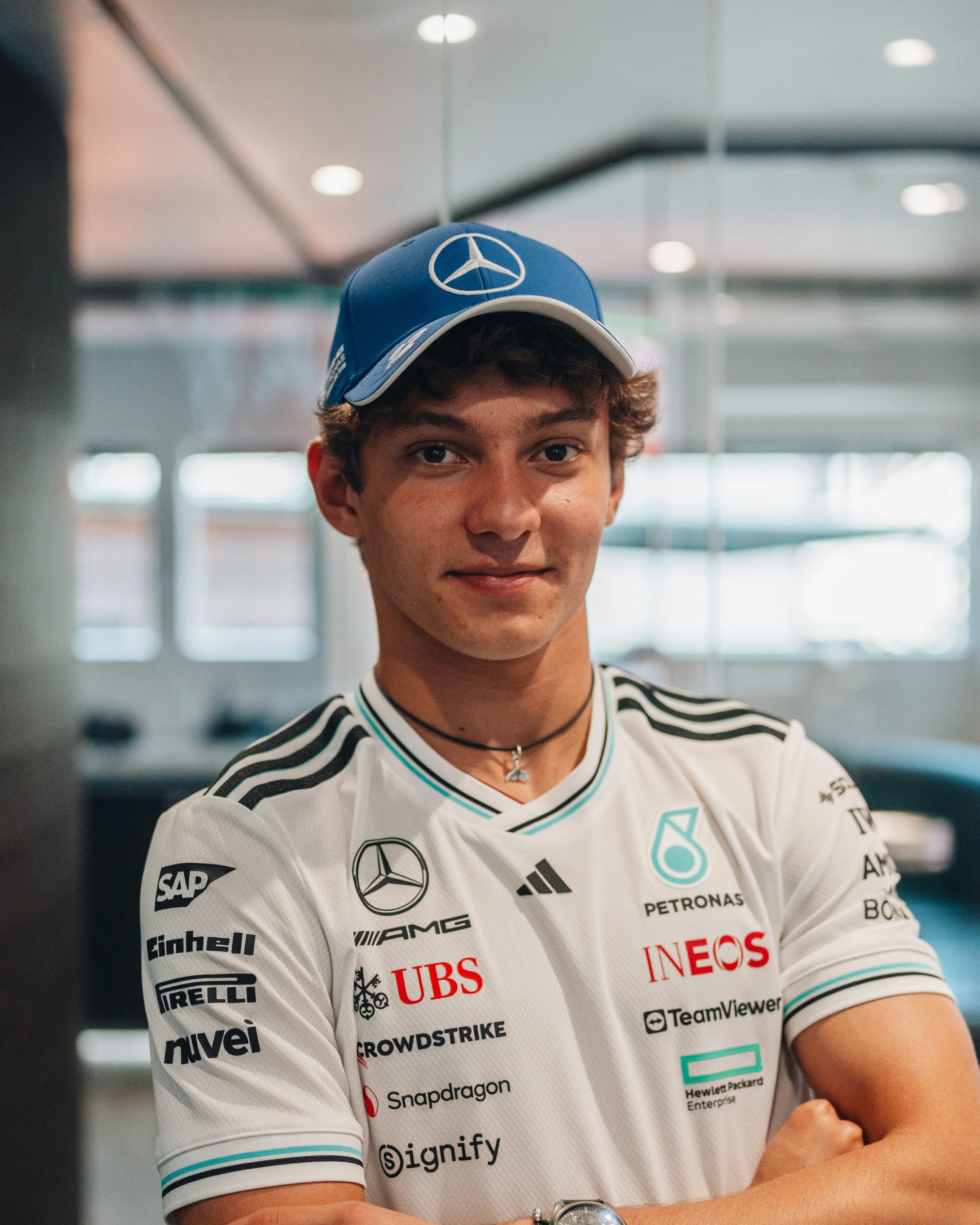 Gorra Kimi Antonelli Mercedes Amg 2025