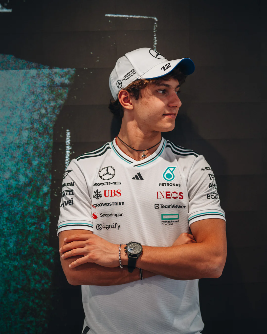 Gorra Kimi Antonelli Mercedes Amg 2025