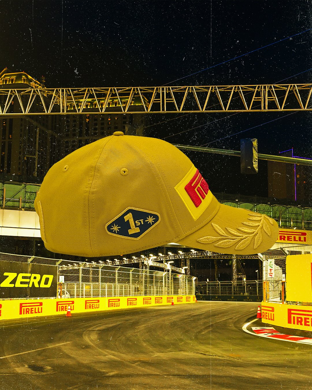 Gorra Pirelli Podio Edición Especial Las Vegas