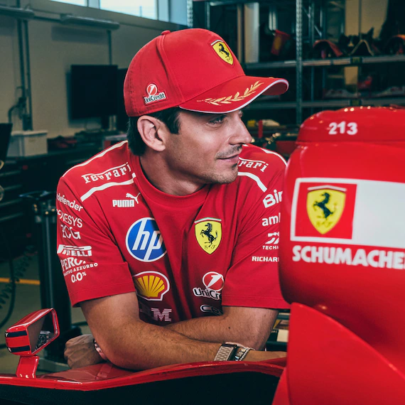 Gorra Ferrari Monza Leclerc 2026