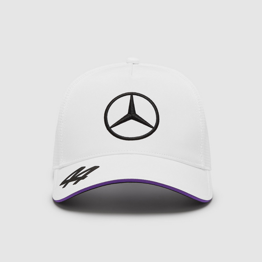 Gorra Lewis Hamilton Mercedes-AMG F1 Trucker 2024 Blanca