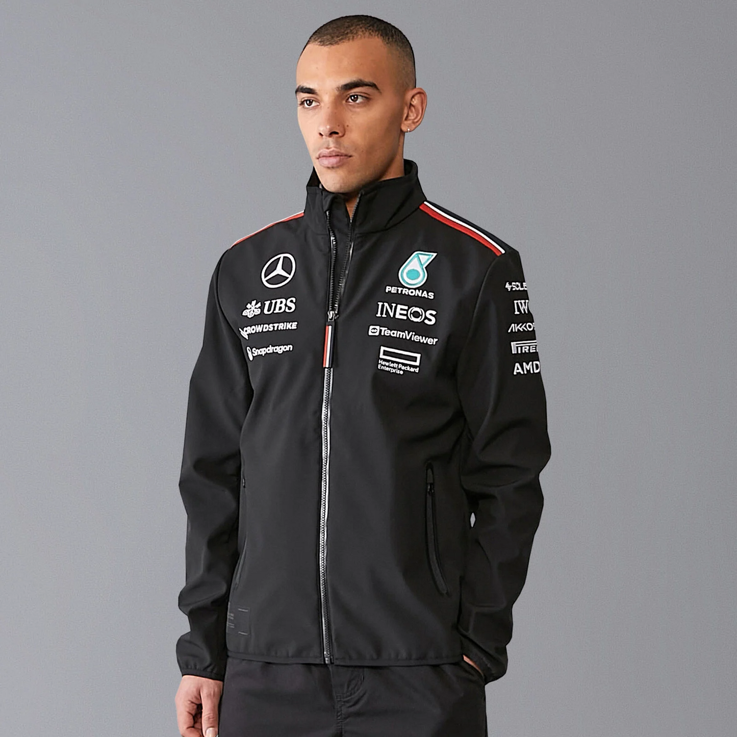 Chamarra Softshell Mercedes AMG Team 2024