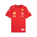 Playera Charles Leclerc Team Scuderia Ferrari F1 2024