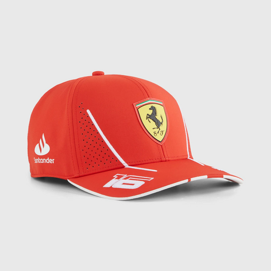 Gorra Charles Leclerc Ferrari F1 2024