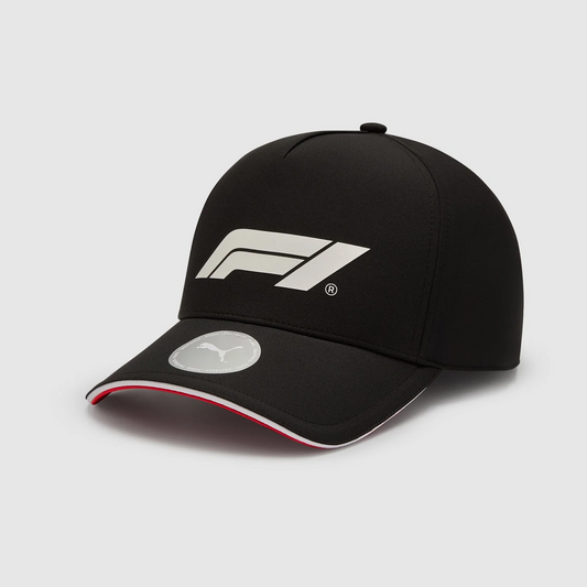 Gorra logotipo F1 Puma 2025 Negra