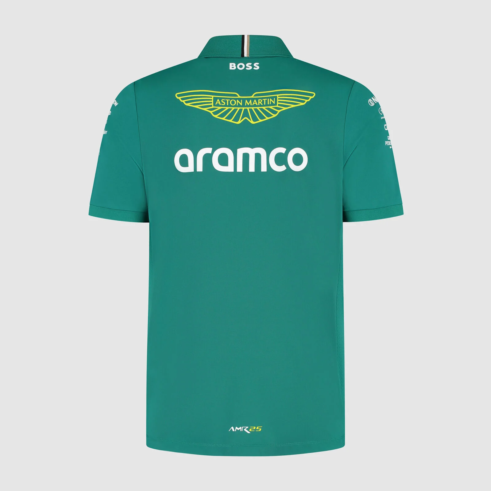 Polo del equipo Aston Martin F1 2025 para hombre