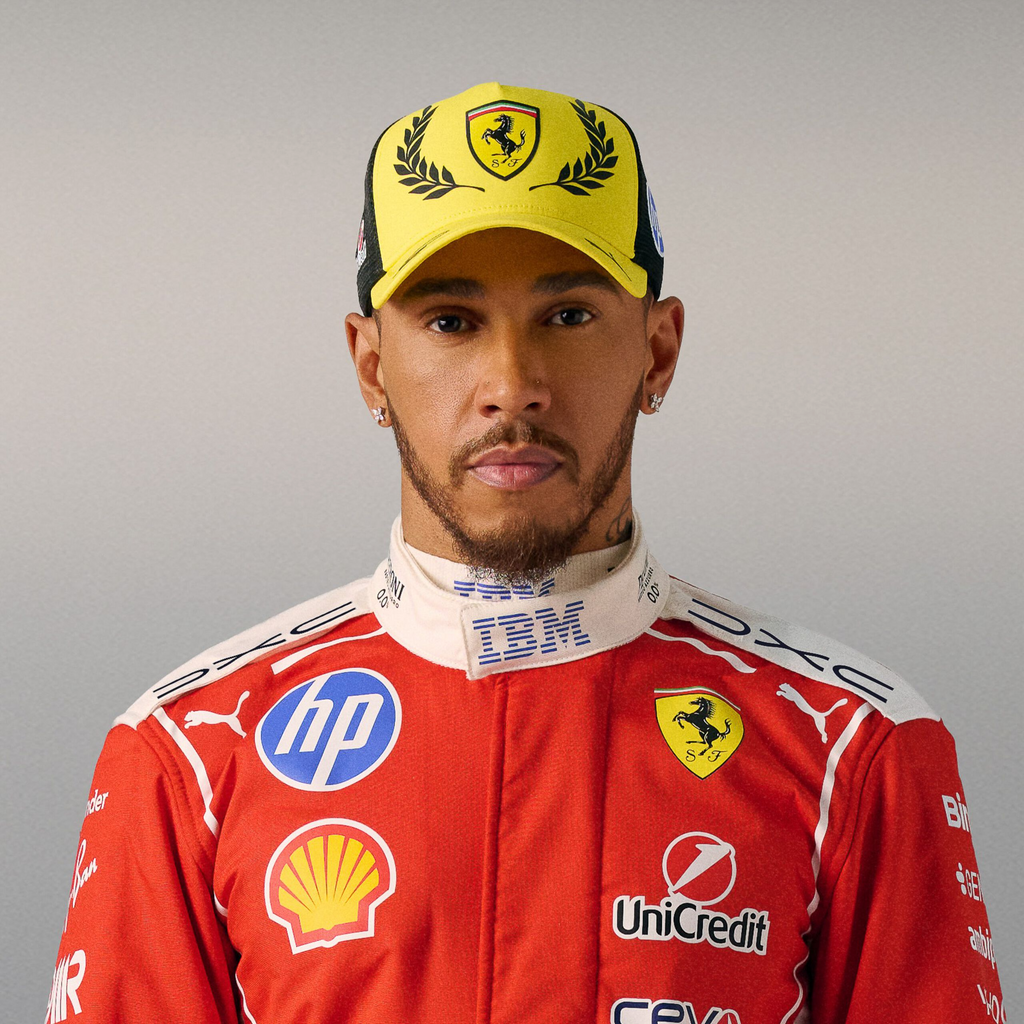 Gorra Ferrari Lewis Hamilton 2026 GP Silverstone