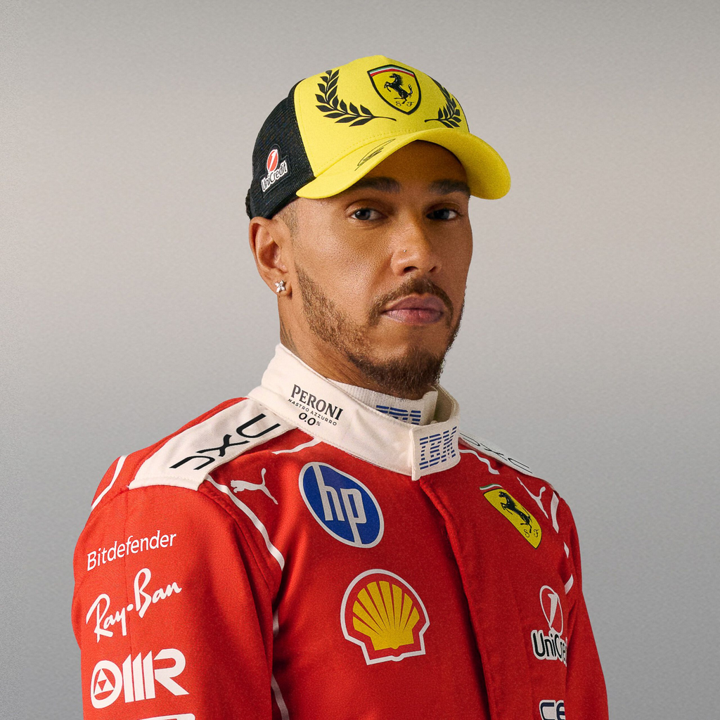 Gorra Ferrari Lewis Hamilton 2026 GP Silverstone