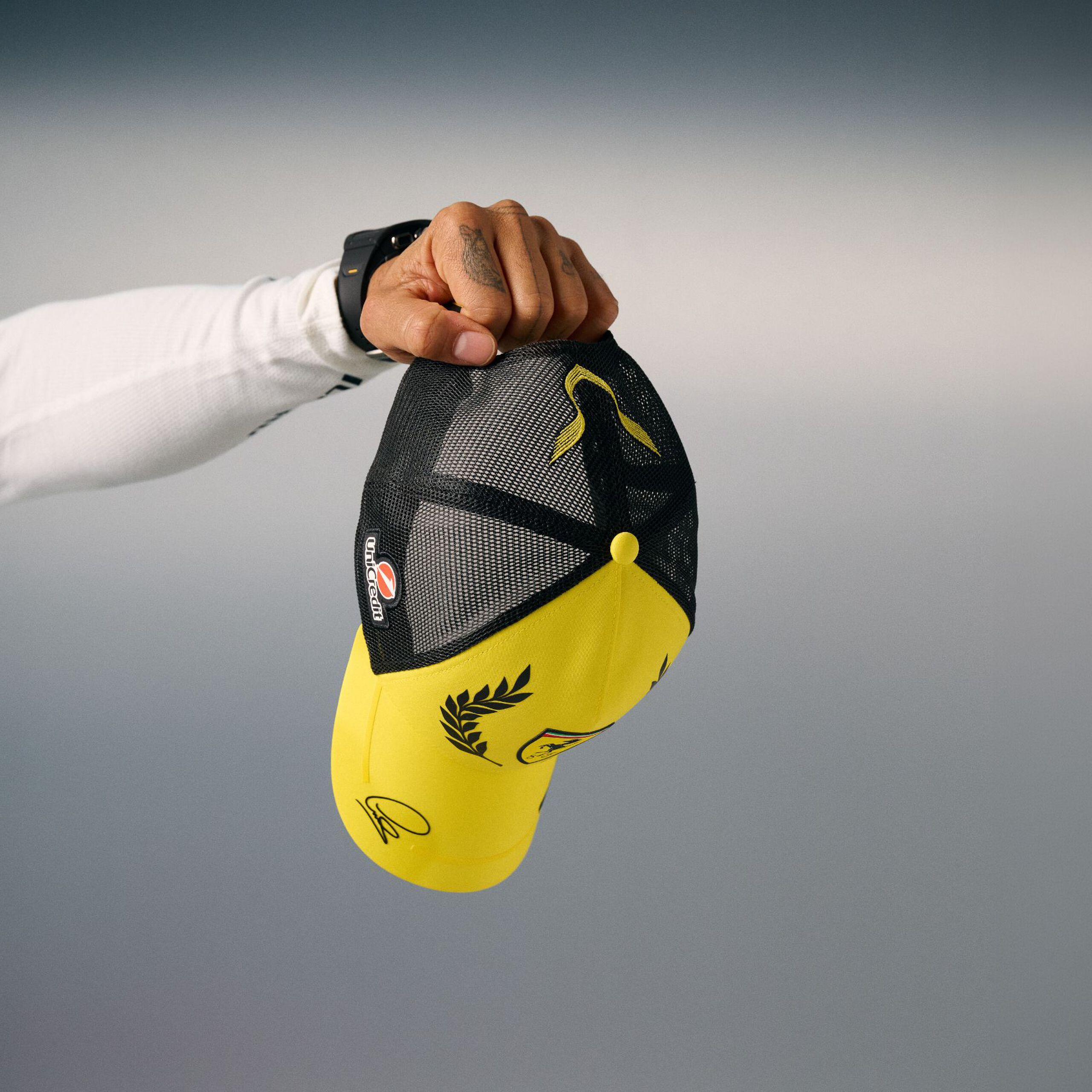 Gorra Ferrari Lewis Hamilton 2026 GP Silverstone