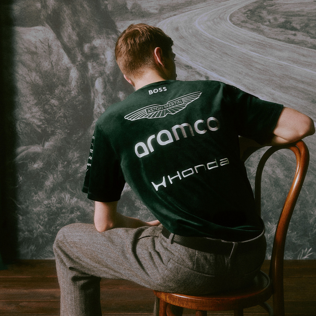 Playera Aston Martin de F1 GP Silverstone 2026