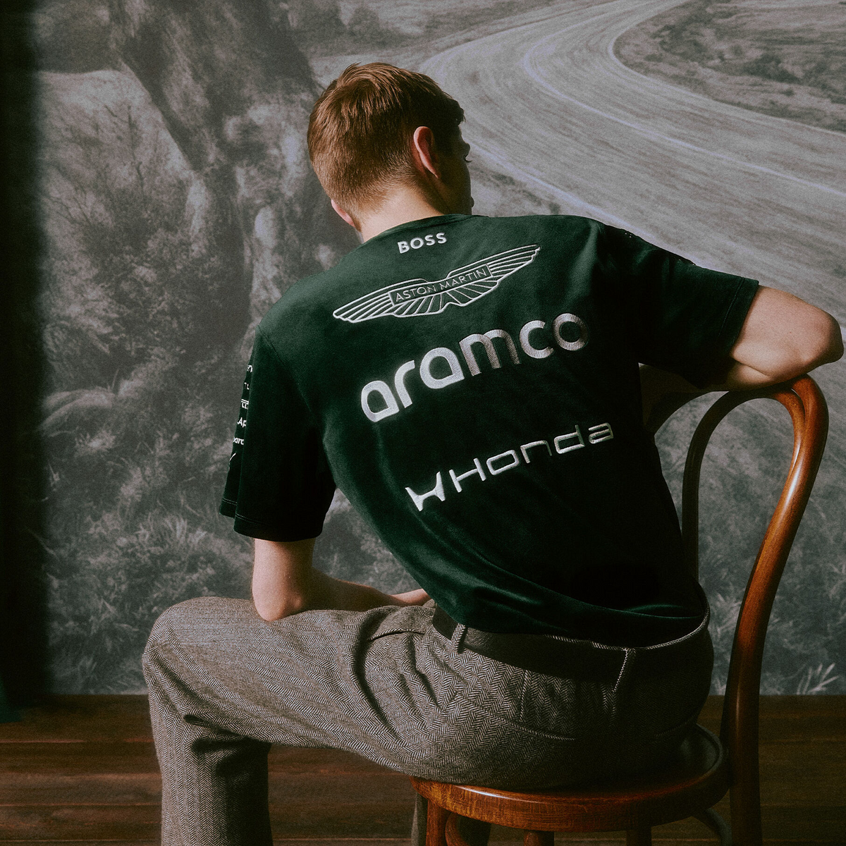 Playera Aston Martin de F1 GP Silverstone 2026