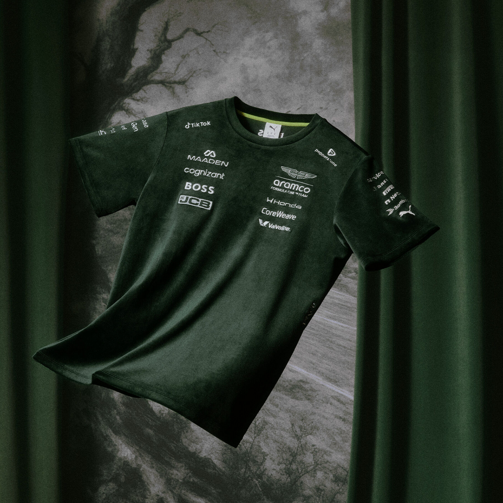 Playera Aston Martin de F1 GP Silverstone 2026