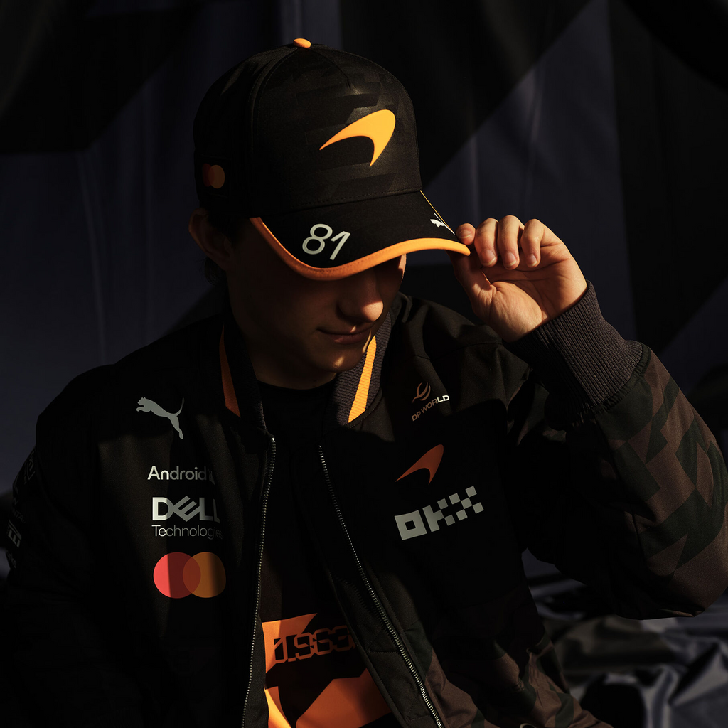 Gorra Oscar Piastri McLaren F1 2026 Gran Premio 1000ª Carrera
