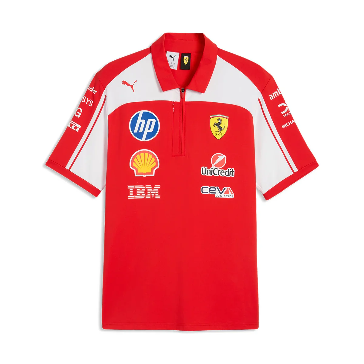 Polo Authentic Scuderia Ferrari F1 2026 en caja de regalo