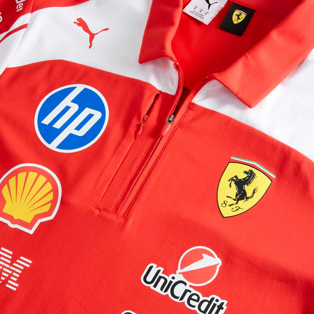 Polo Authentic Scuderia Ferrari F1 2026 en caja de regalo