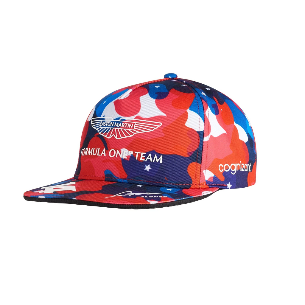 Gorra Aston Martin Fernando Alonso Gp Austin 2023