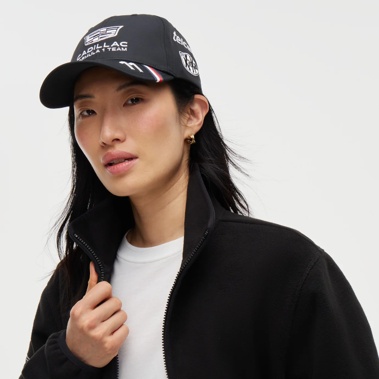 Gorra Checo Perez Cadillac 2026 Negro