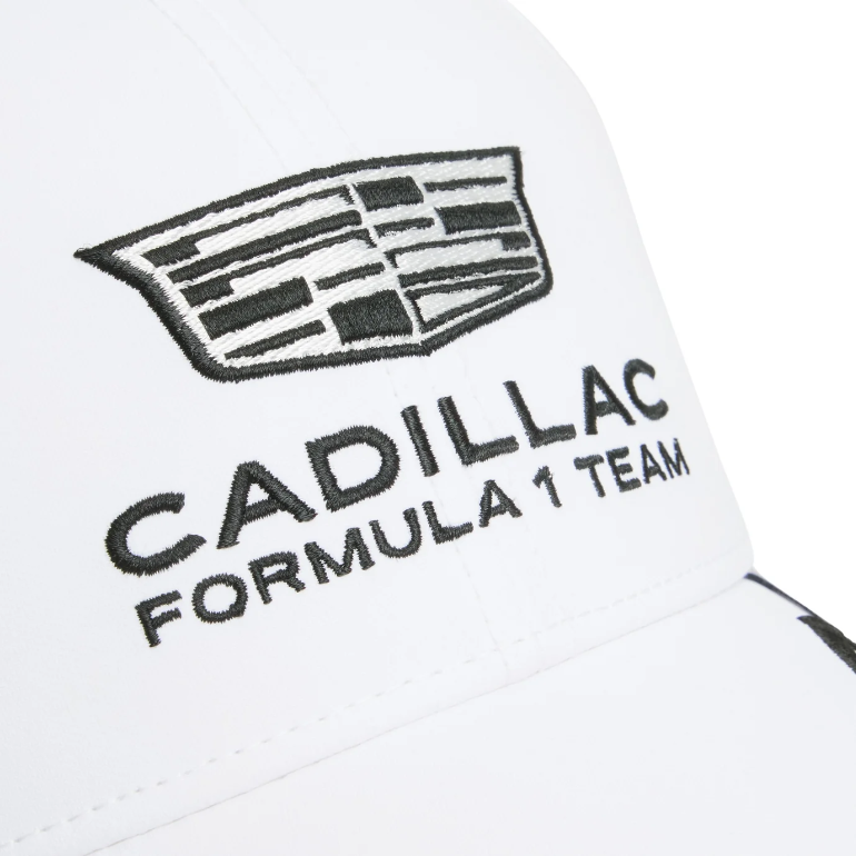Gorra Checo Perez Cadillac 2026 Blanco