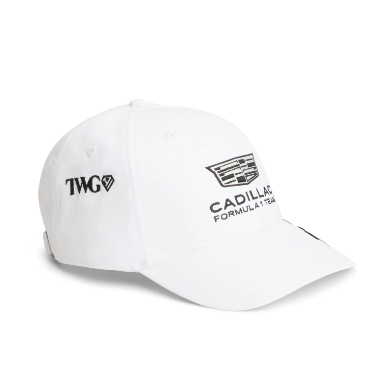 Gorra Checo Perez Cadillac 2026 Blanco