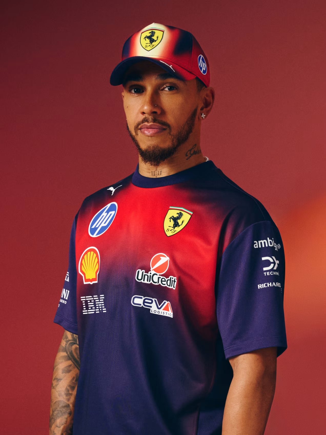 Gorra Ferrari Lewis Hamilton Gran Premio de China 2026