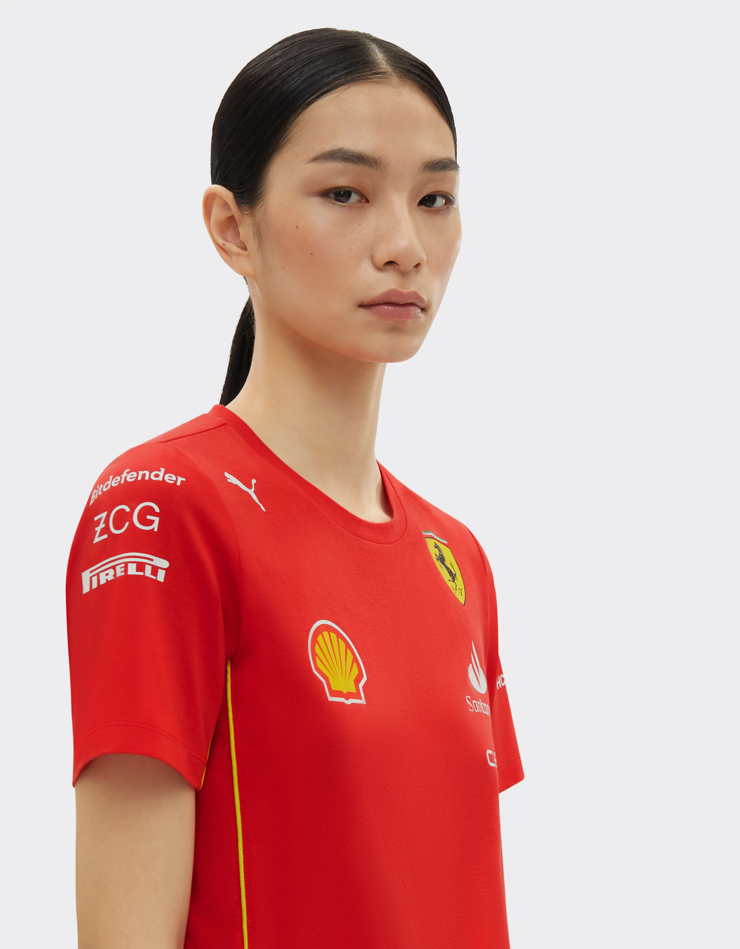 Camiseta Mujer Team Scuderia Ferrari 2024