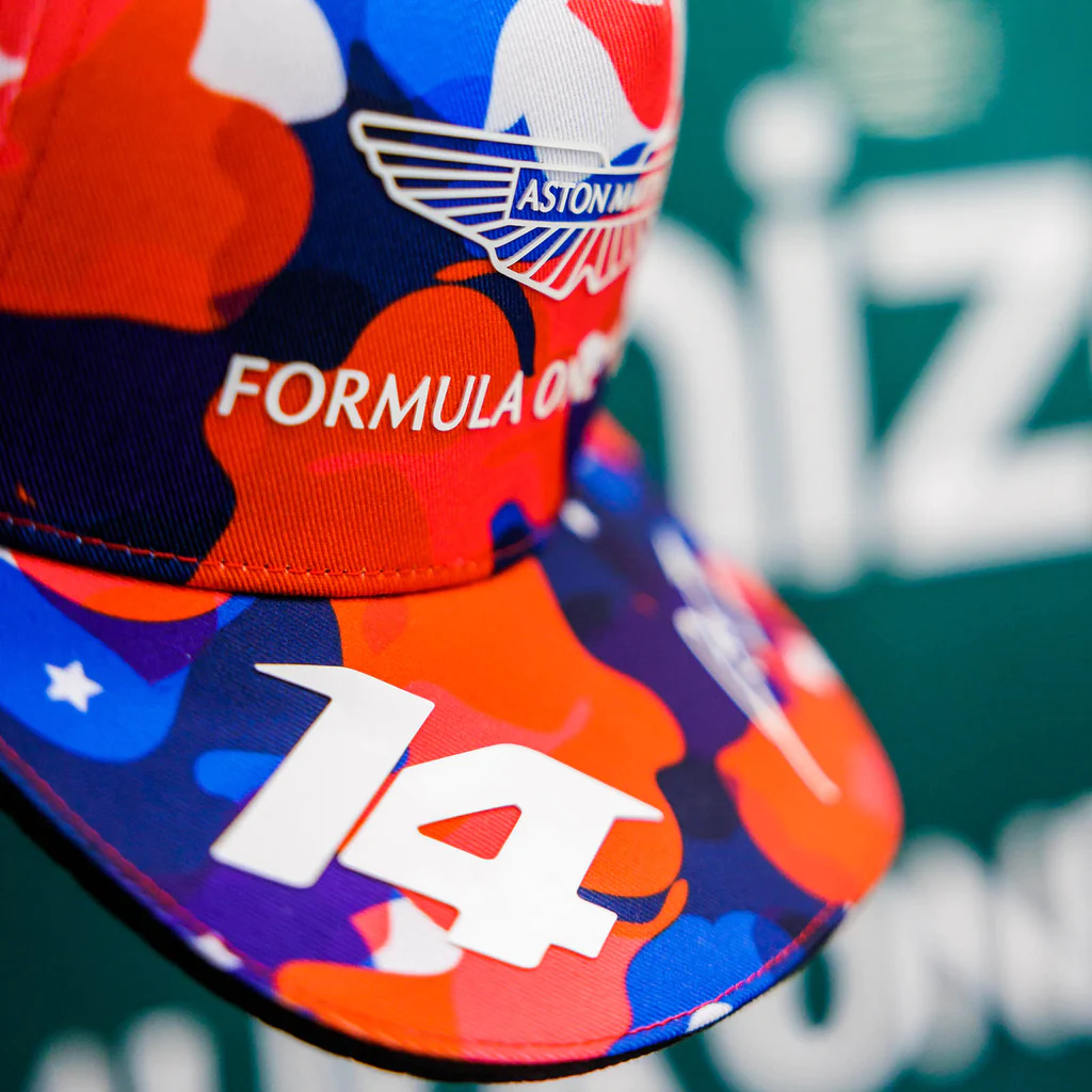 Gorra Aston Martin Fernando Alonso Gp Austin 2023