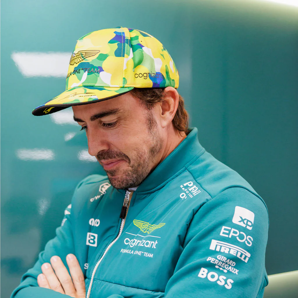 Gorra Aston Martin Fernando Alonso Gp Brasil