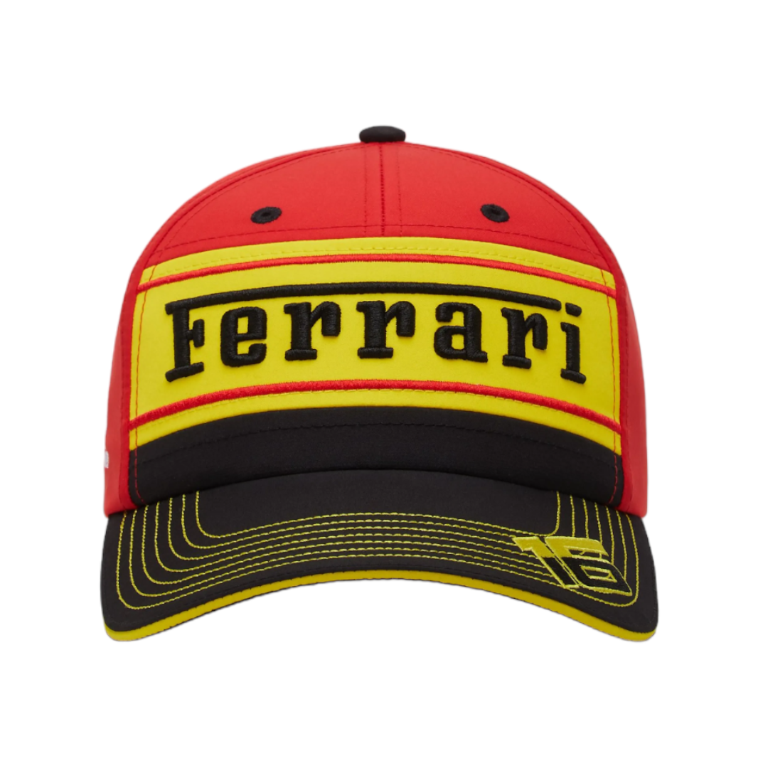 Gorra Ferrari Charles Leclerc Edicion Especial Gp Monza