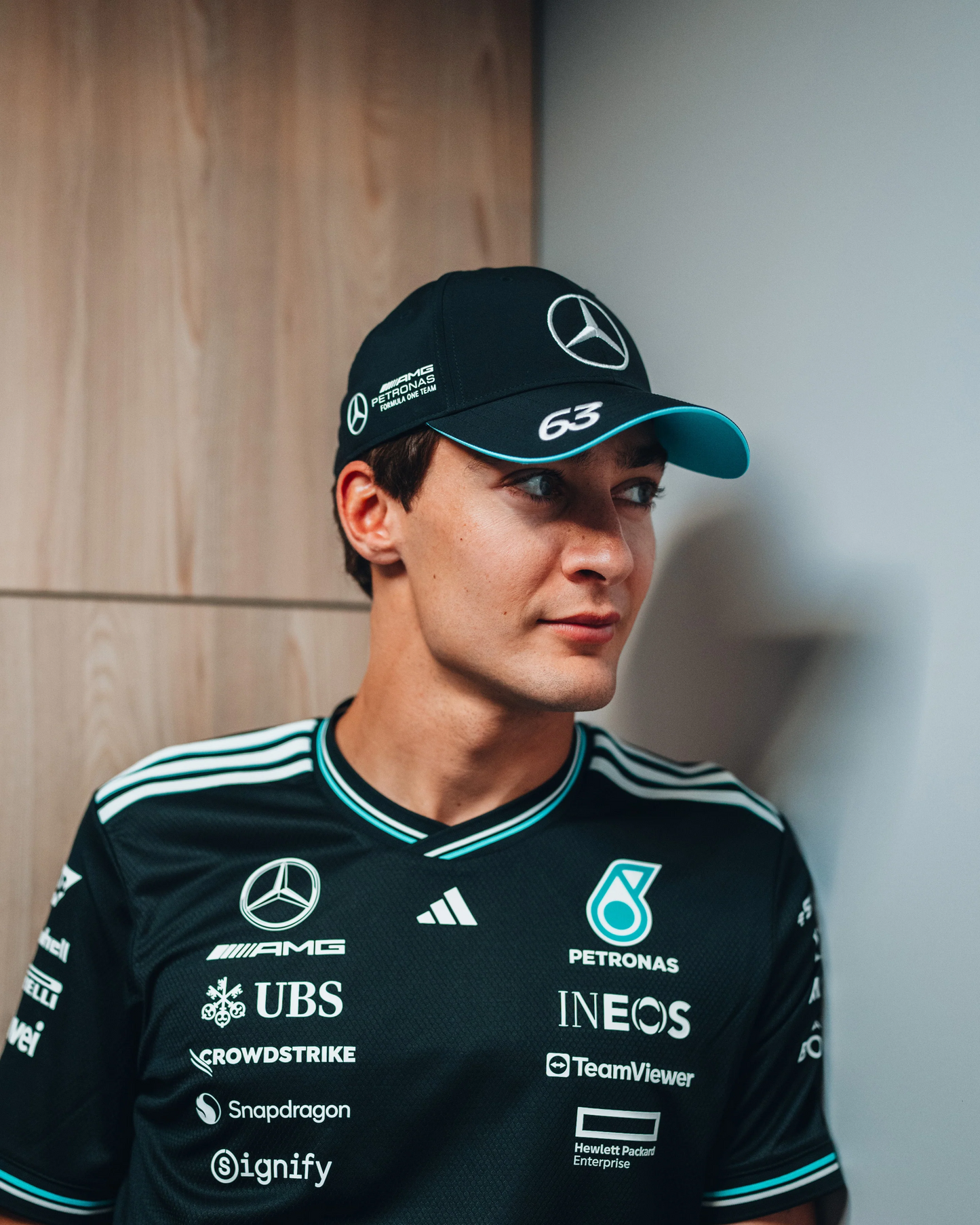 Gorra George Russell Mercedes 2025