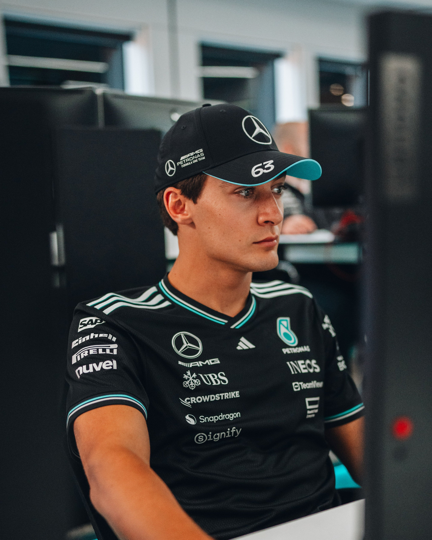 Gorra George Russell Mercedes 2025
