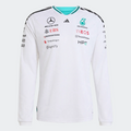 Playera Manga Larga Authentic Mercedes AMG Petronas Oficial 2026