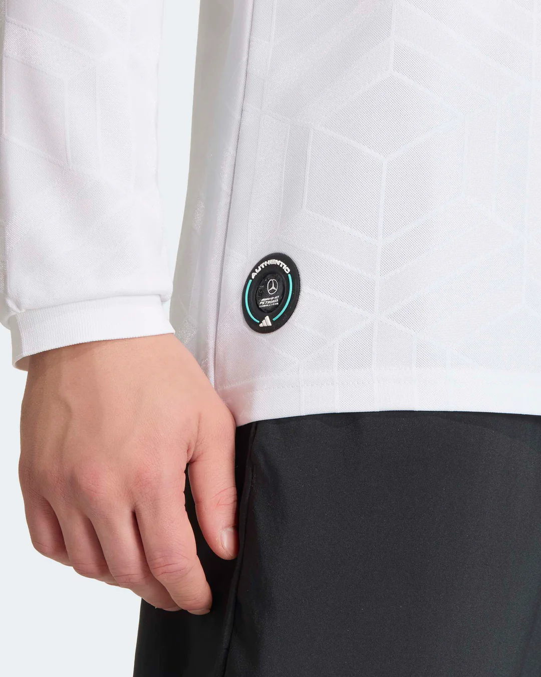 Playera Manga Larga Authentic Mercedes AMG Petronas Oficial 2026