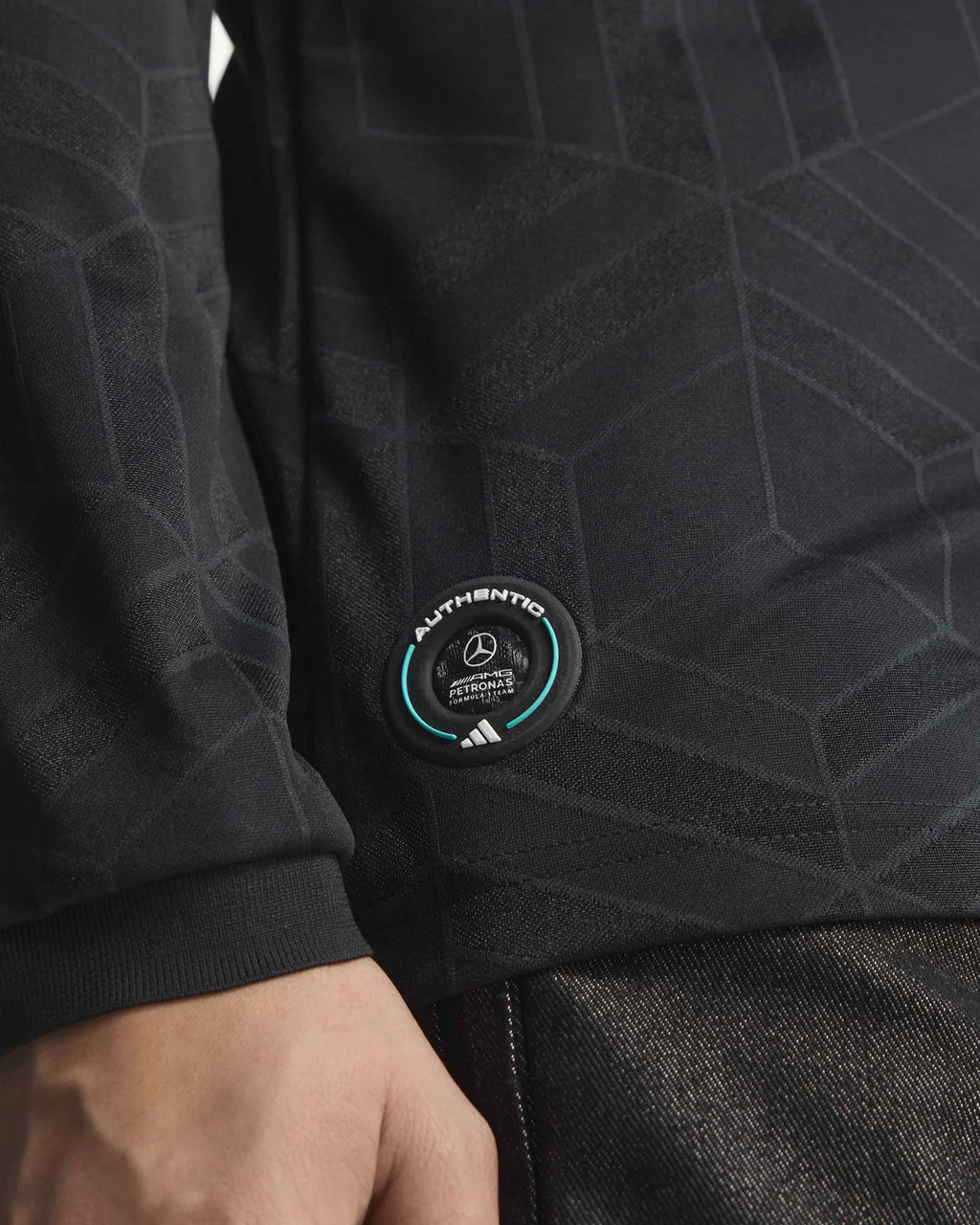 Playera Manga Larga Authentic Mercedes AMG Petronas Oficial 2026