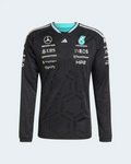 Playera Manga Larga Authentic Mercedes AMG Petronas Oficial 2026