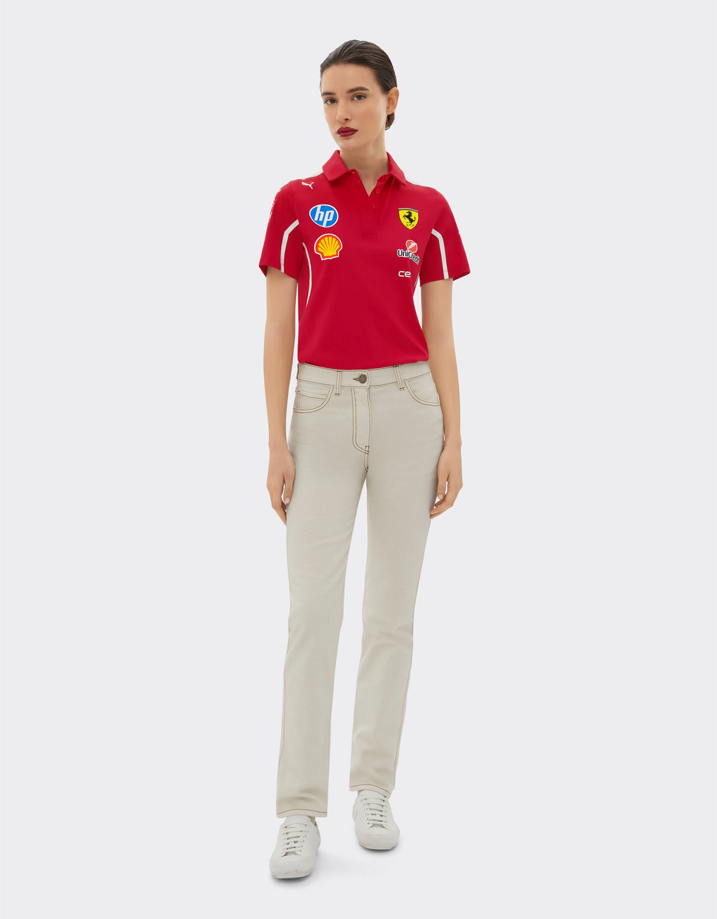 Polo Ferrari Mujer 2025