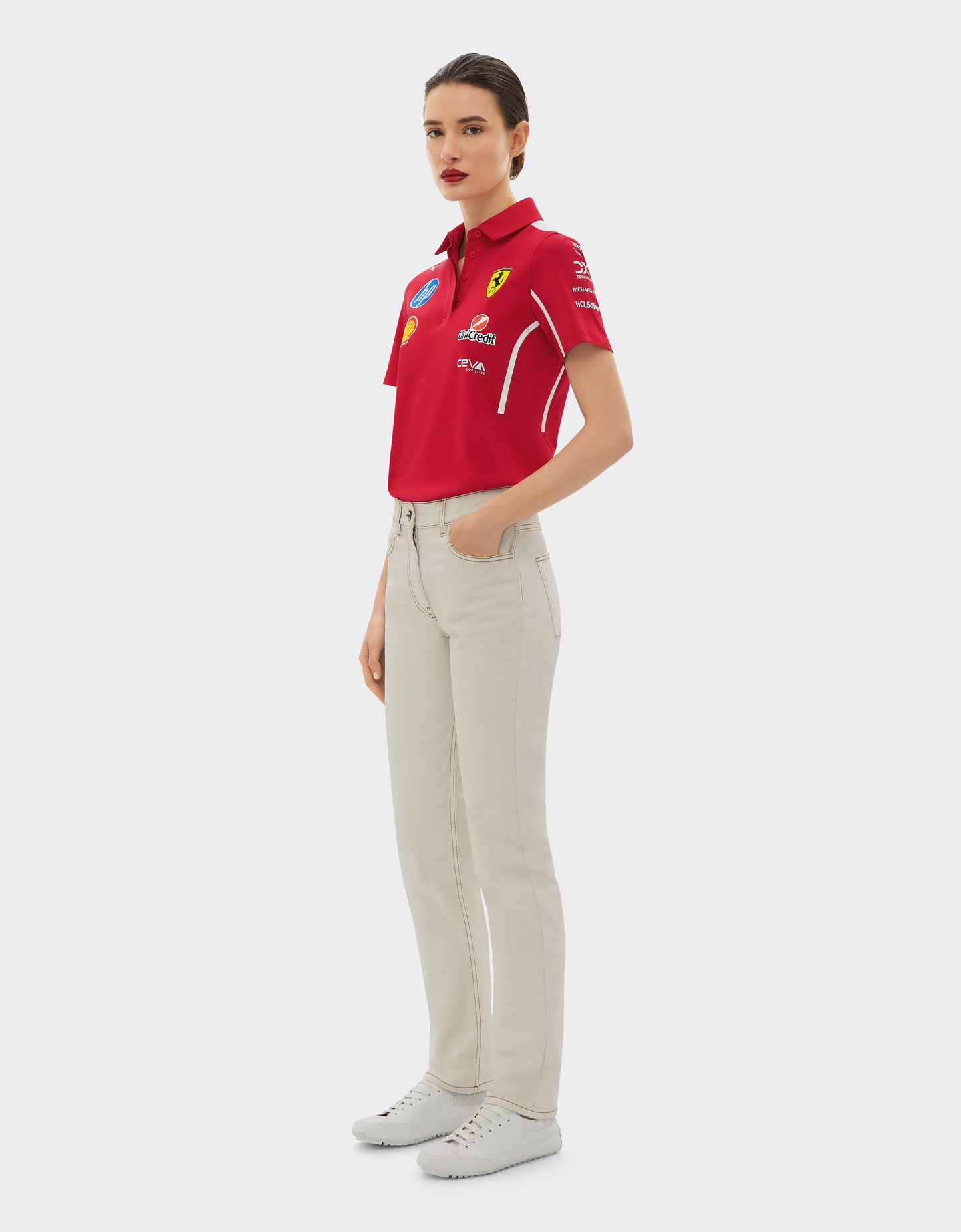 Polo Ferrari Mujer 2025